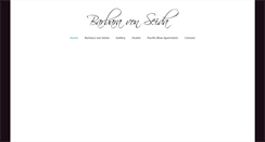 Desktop Screenshot of barbara-von-seida.co.nz